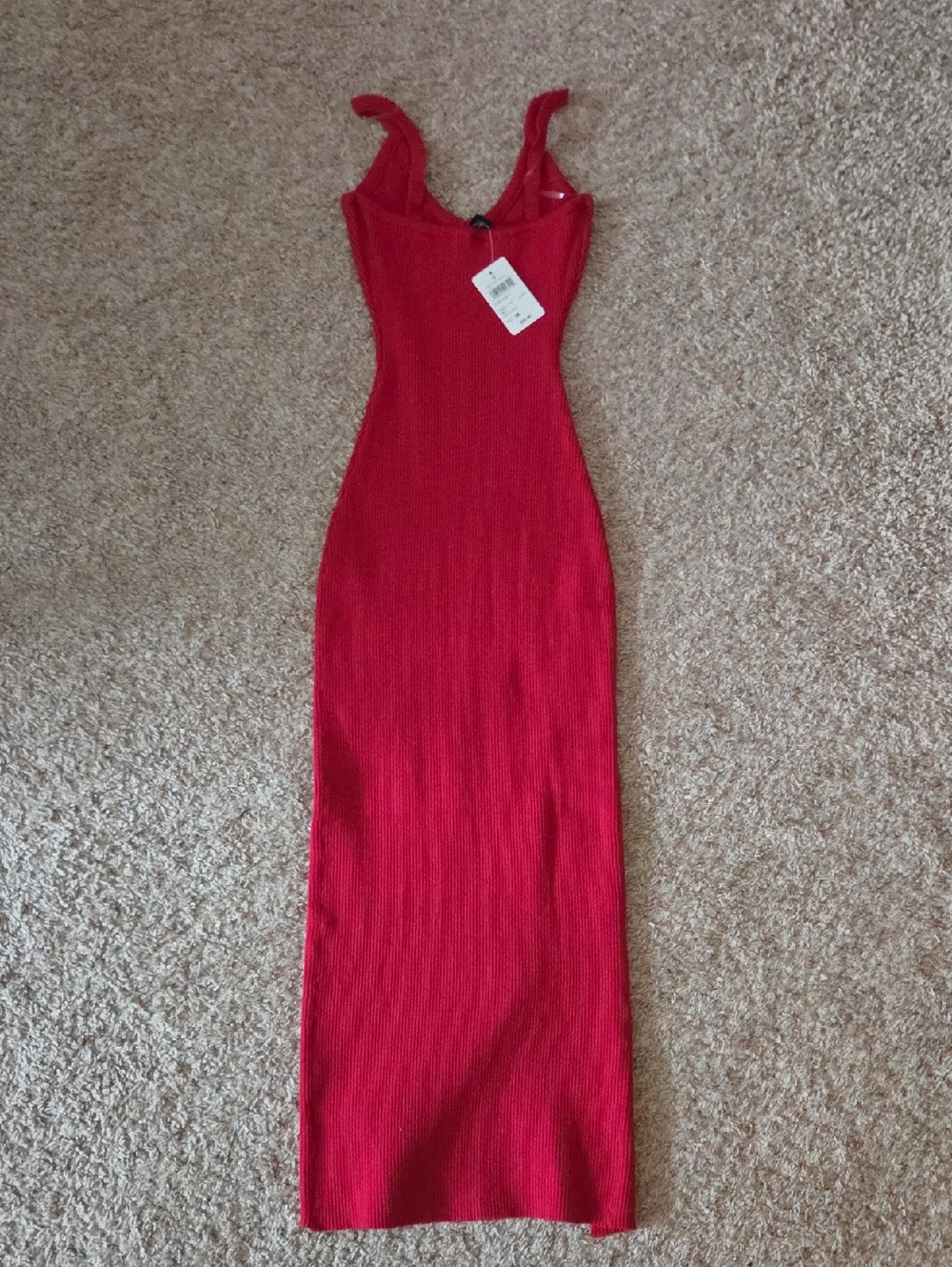 Windsor Perfectly Stylish Ribbed Knit Midi Dress - Picture 4 of 7